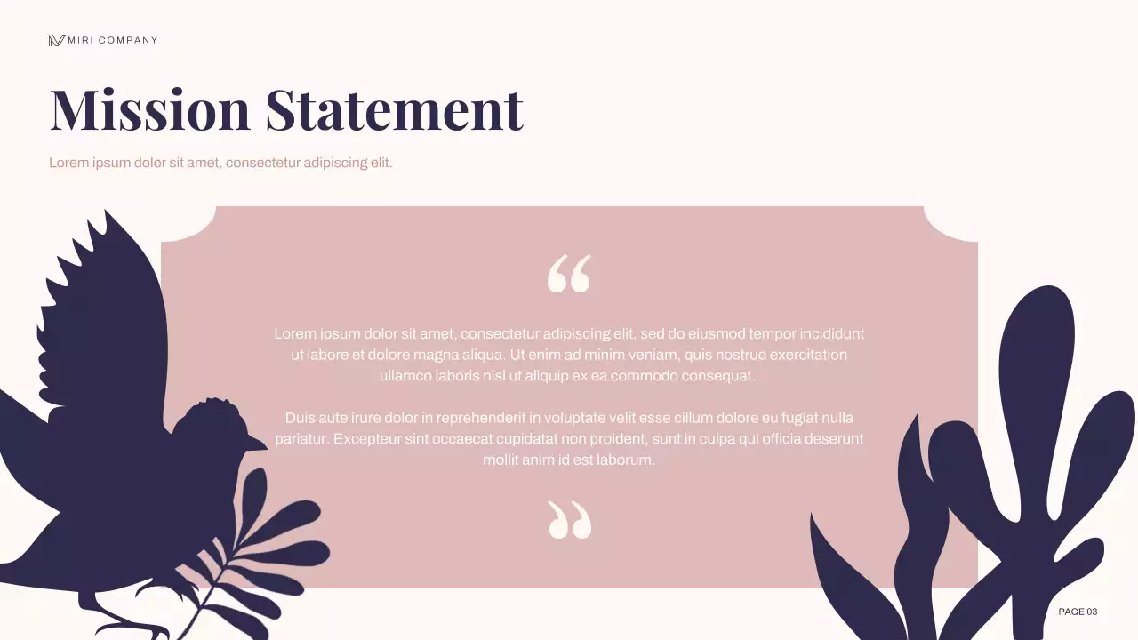 Navy Elegant Marketing Plan Presentation