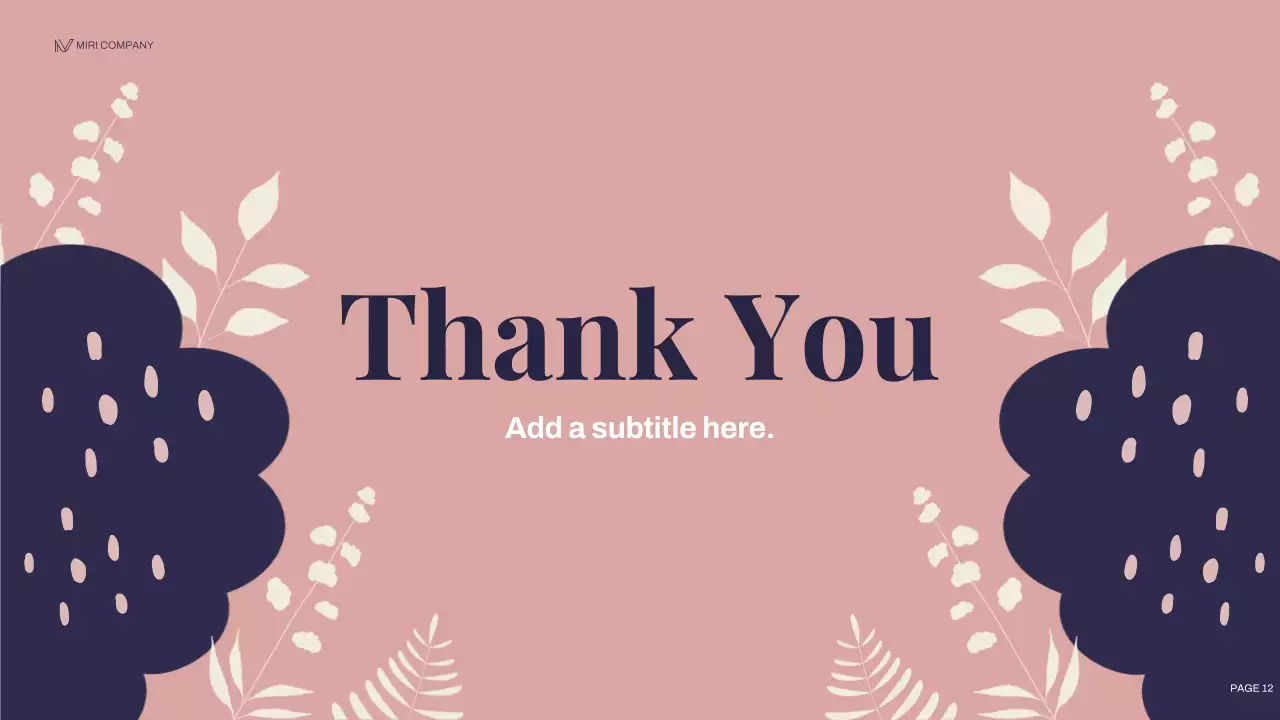 Navy Elegant Marketing Plan Presentation