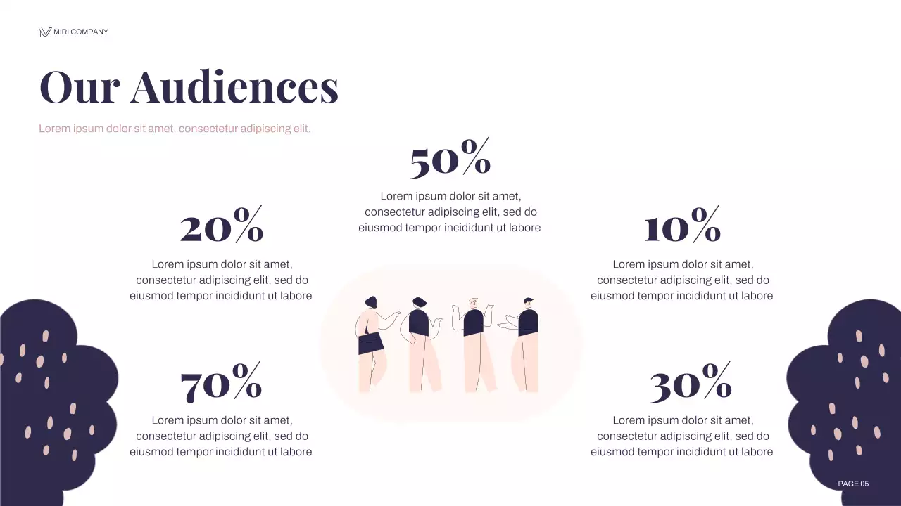 Navy Elegant Marketing Plan Presentation