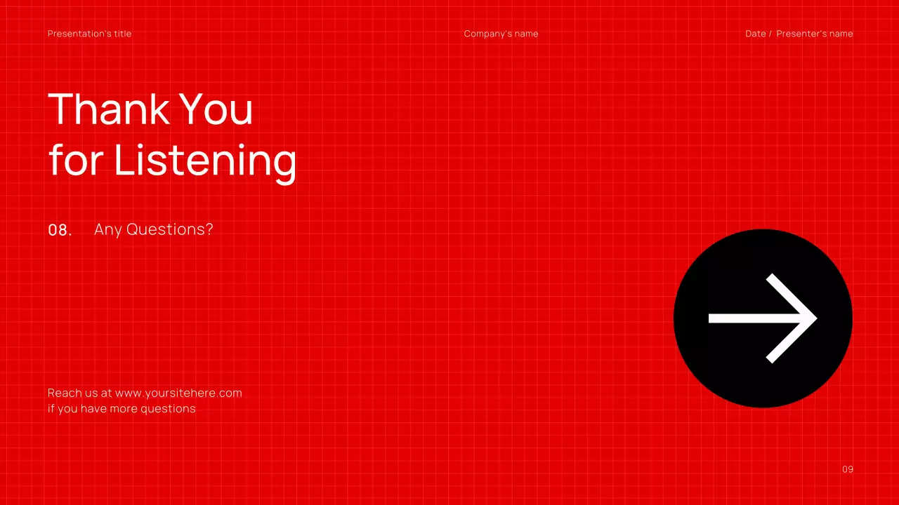 Red Minimal Business Webinar Materials Presentation