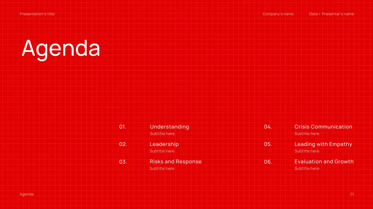 Red Minimal Business Webinar Materials Presentation