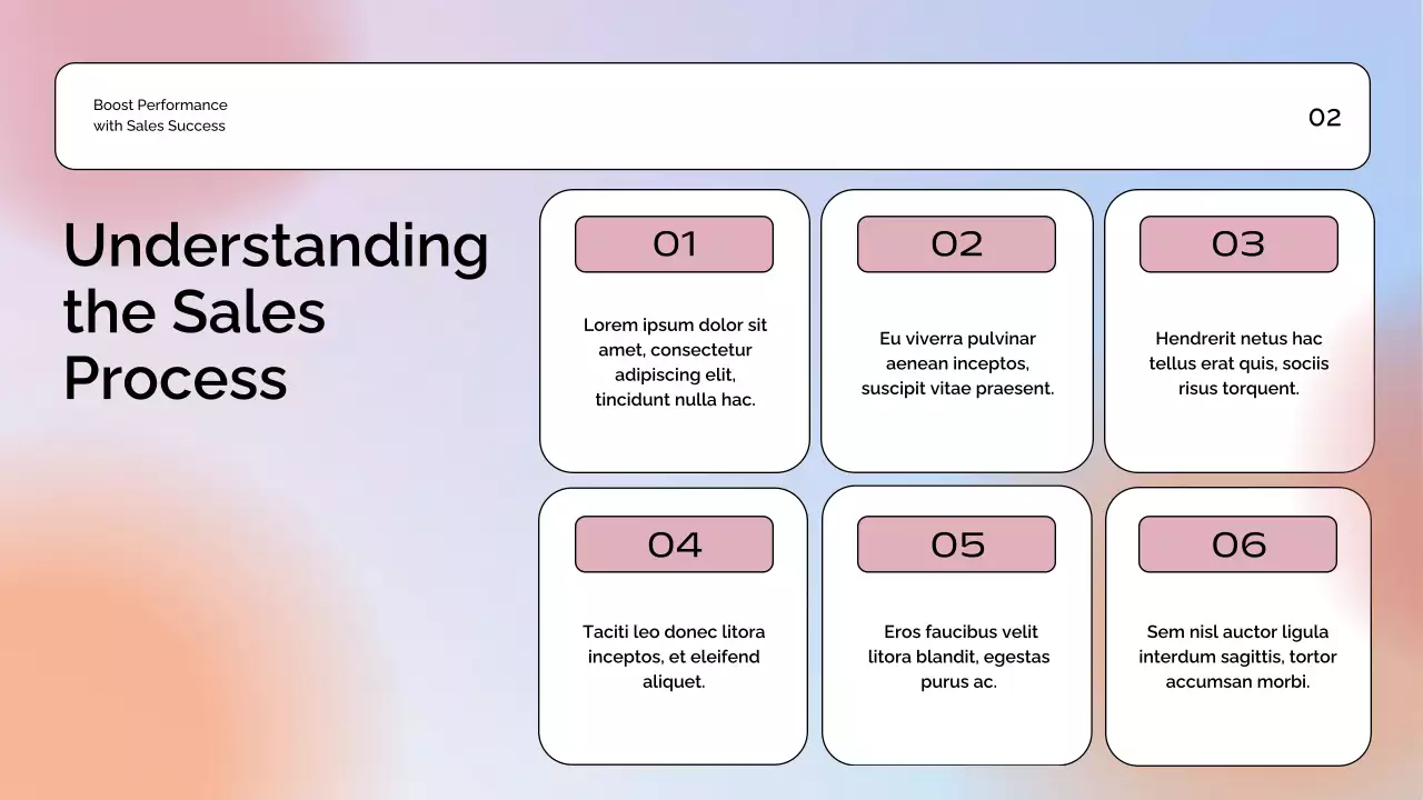 Apresentação do Guia de Vendas Pastel Modern