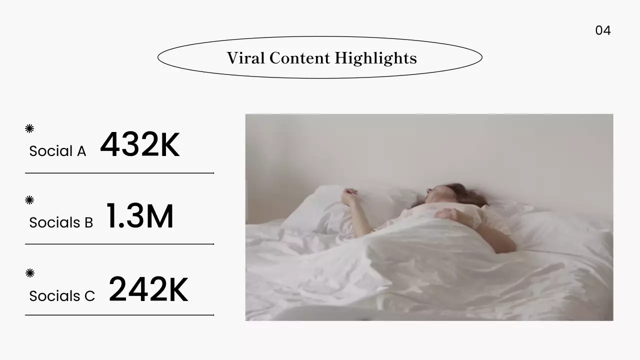 화이트 미니멀 콘텐츠 포트폴리오 프레젠테이션