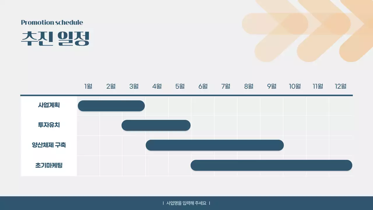 베이지 모던 사업 계획 제안서