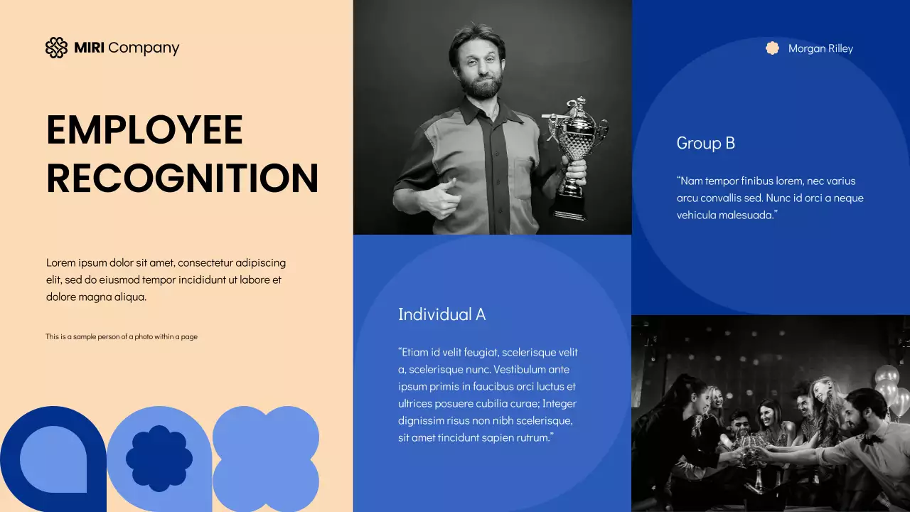 Blue Modern Town Hall Meeting Presentation