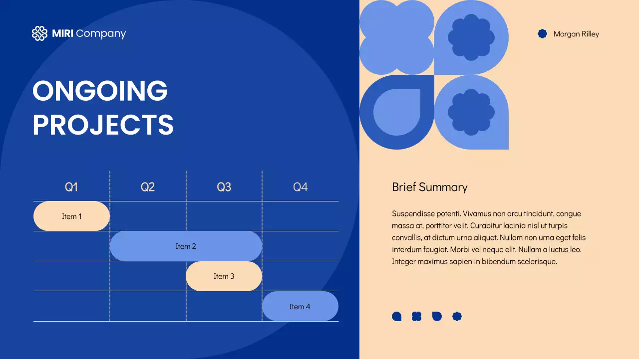 Blue Modern Town Hall Meeting Presentation