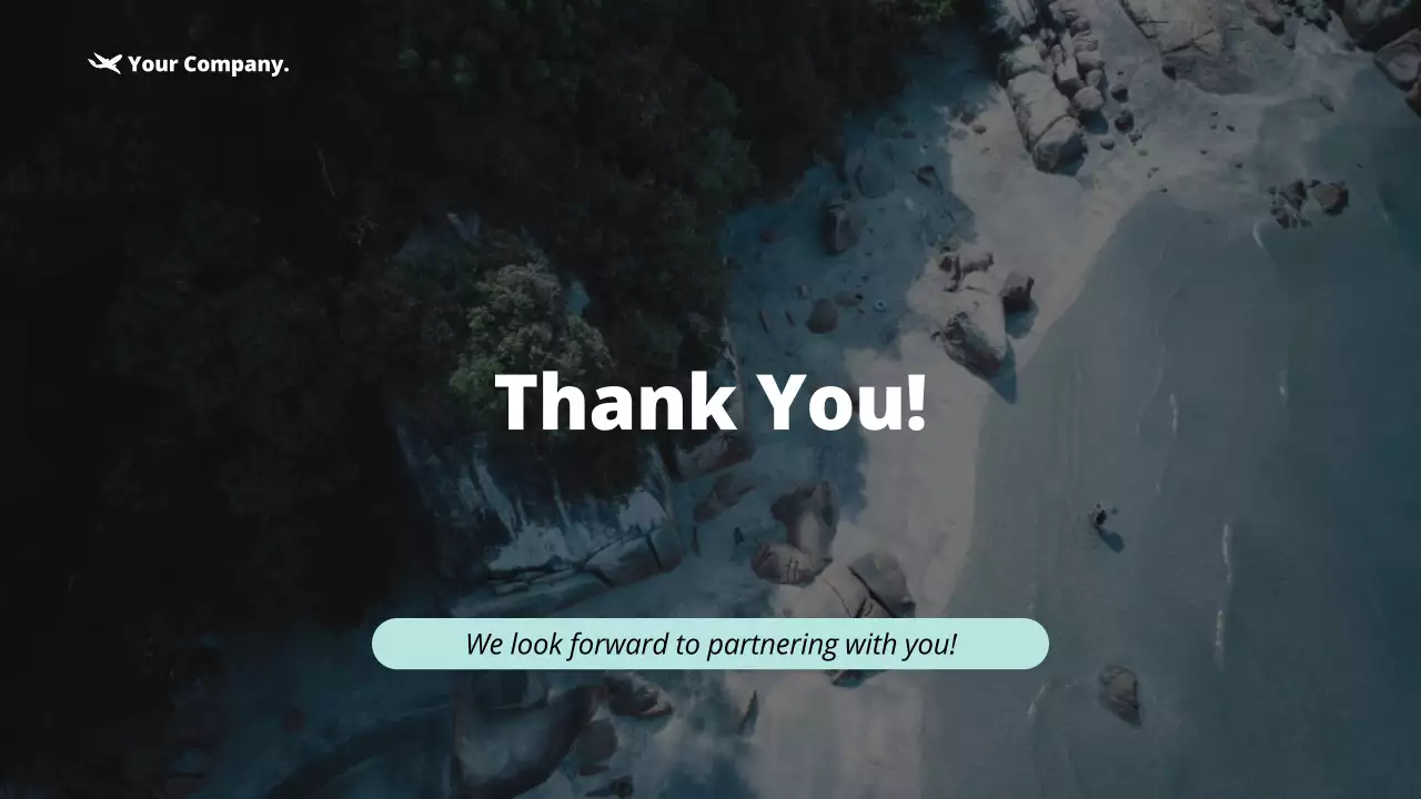 Mint Modern Travel Promotion Presentation