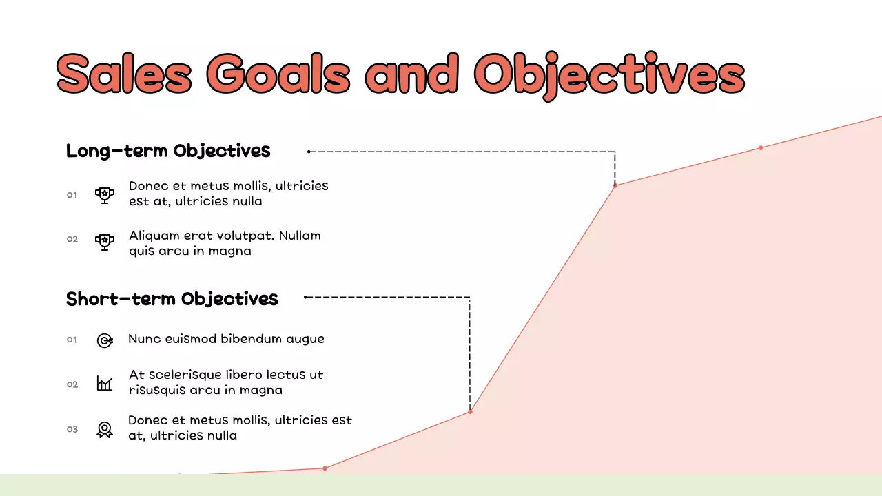 Red Simple Sales Strategy Presentation
