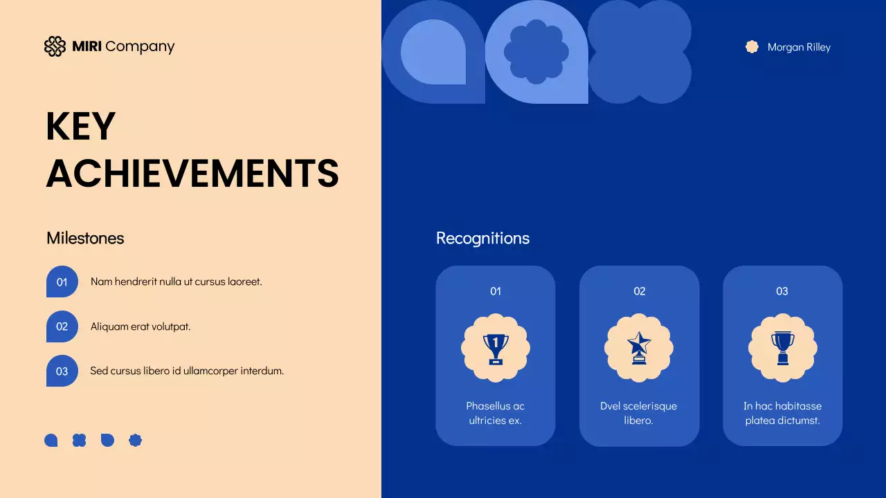 Blue Modern Town Hall Meeting Presentation