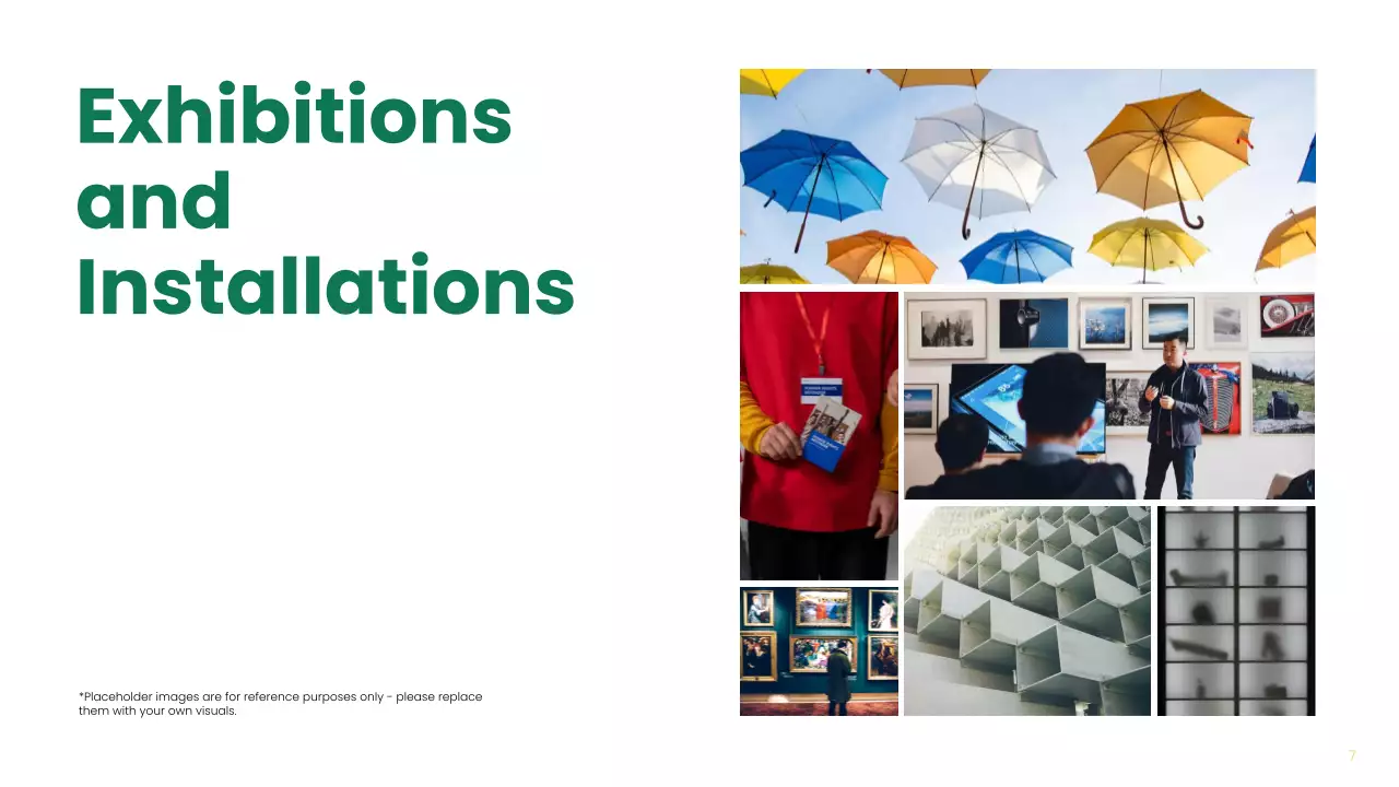 Green Minimal Creative Portfolio Presentation