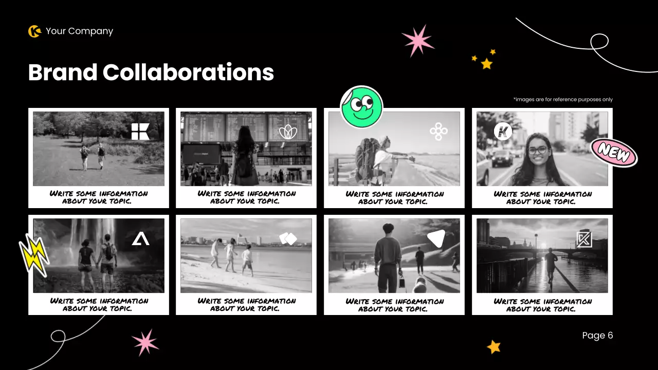 블랙 모던 크리에이티브 포트폴리오 프레젠테이션