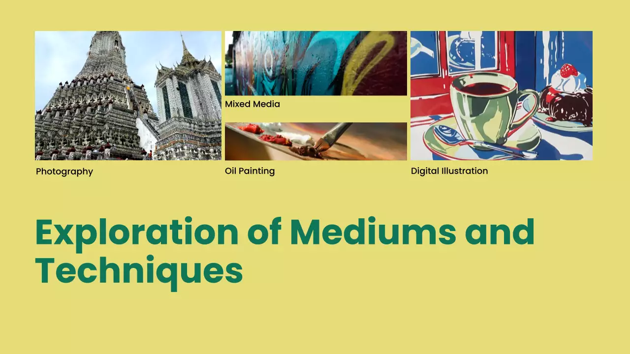 Green Minimal Creative Portfolio Presentation