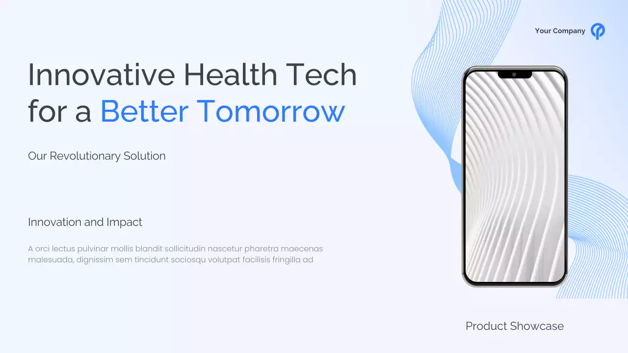 Apresentação do Guia de Tecnologia em Saúde Moderna Azul