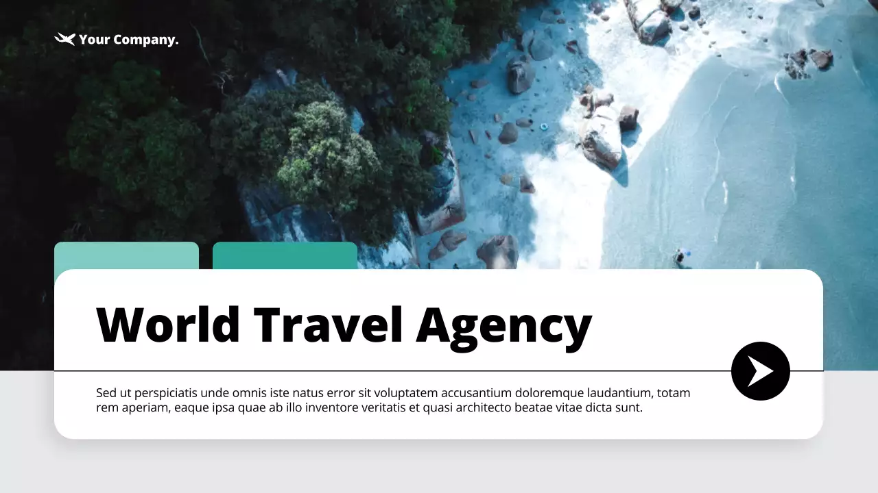 Mint Modern Travel Promotion Presentation