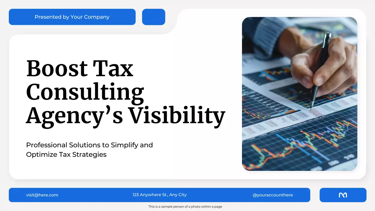 Blue Professional Tax Consulting Presentation