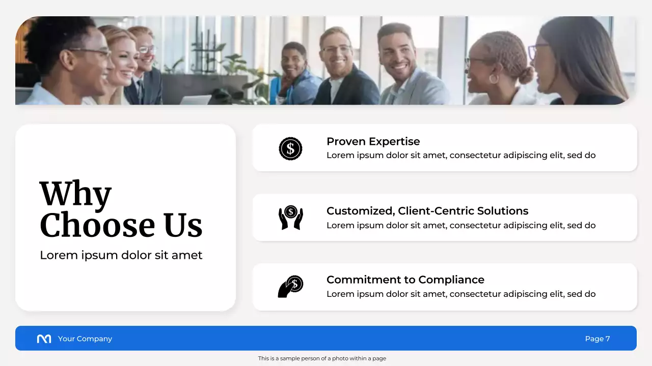 Blue Professional Tax Consulting Presentation