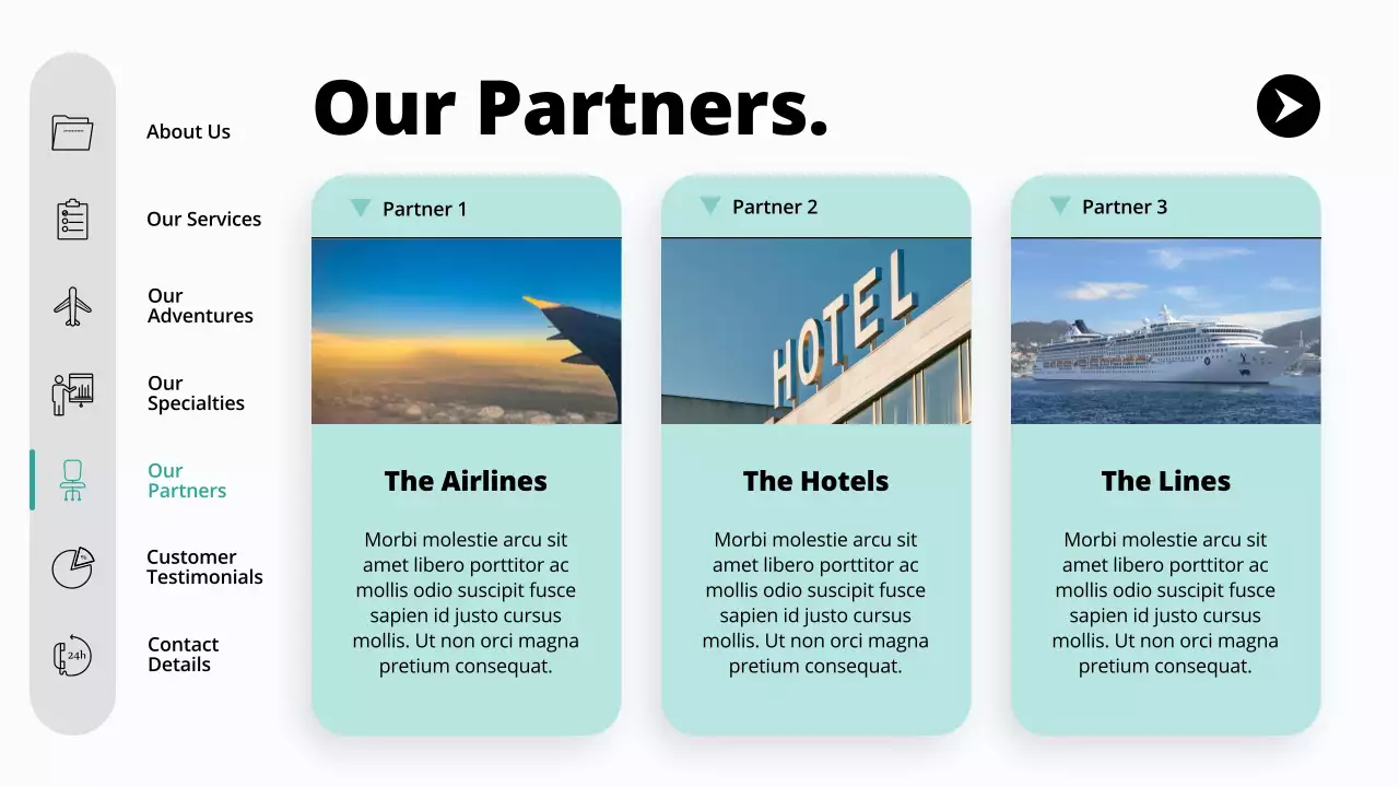 Mint Modern Travel Promotion Presentation