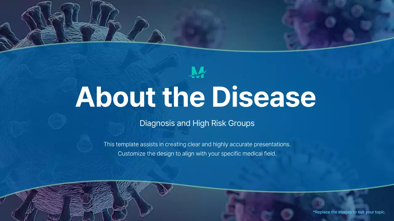 Blue Professional Respiratory Disease Guide Presentation