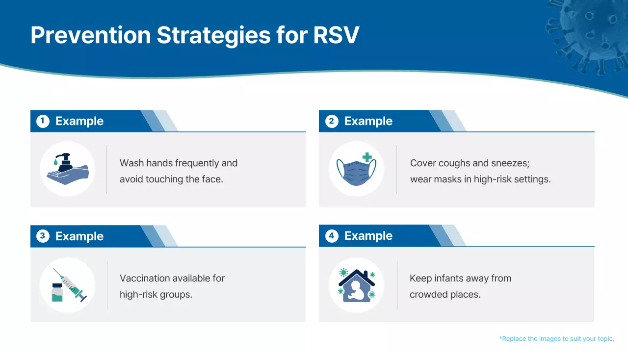 Blue Professional Respiratory Disease Guide Presentation