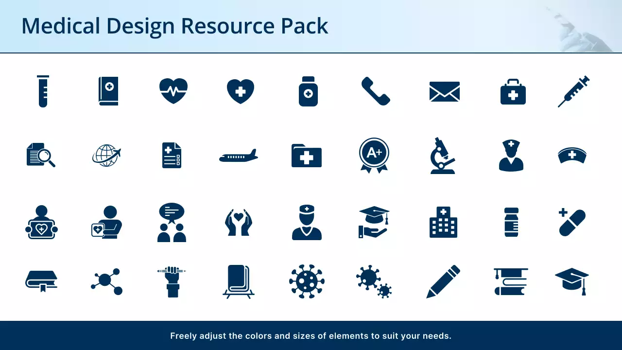 Blue Professional Nursing Guide Presentation