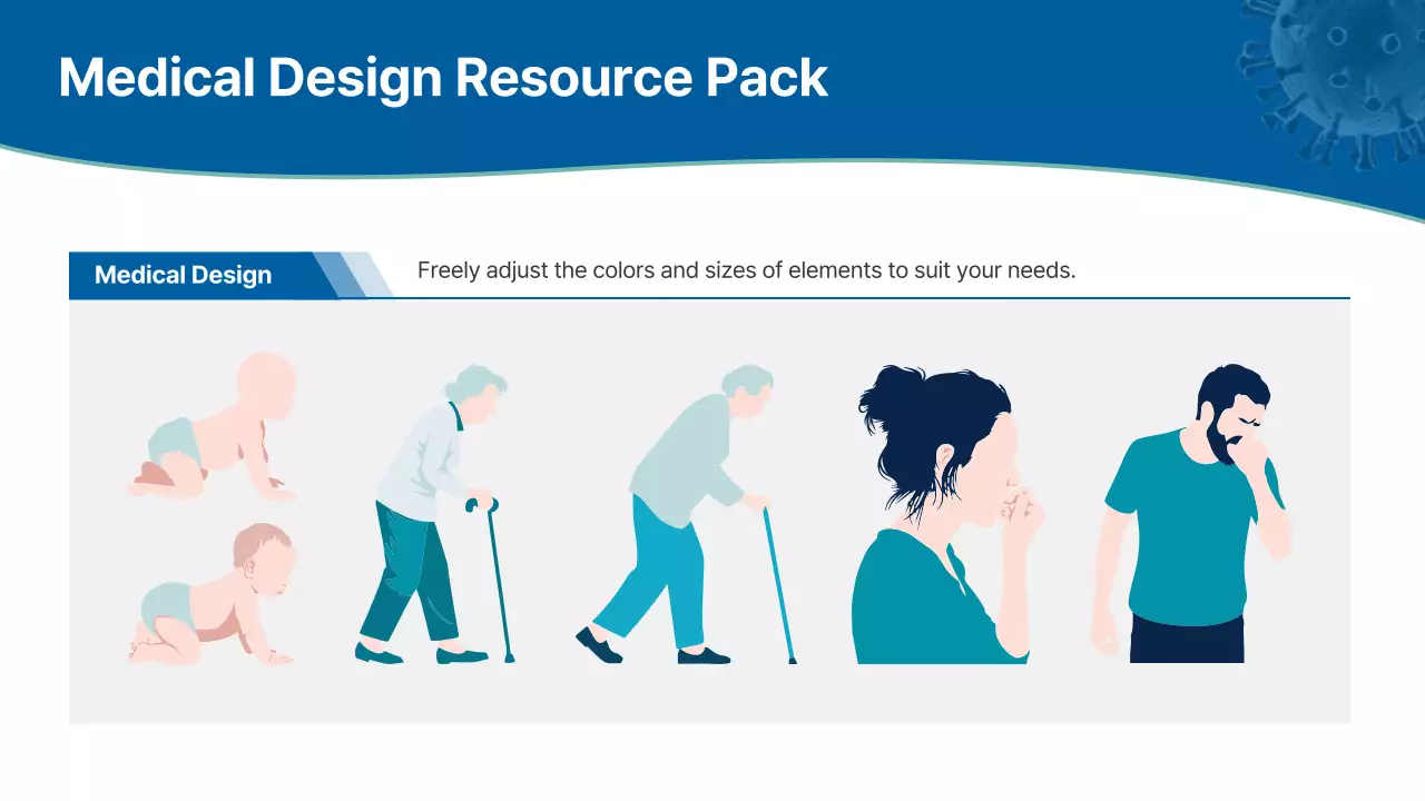 Blue Professional Respiratory Disease Guide Presentation