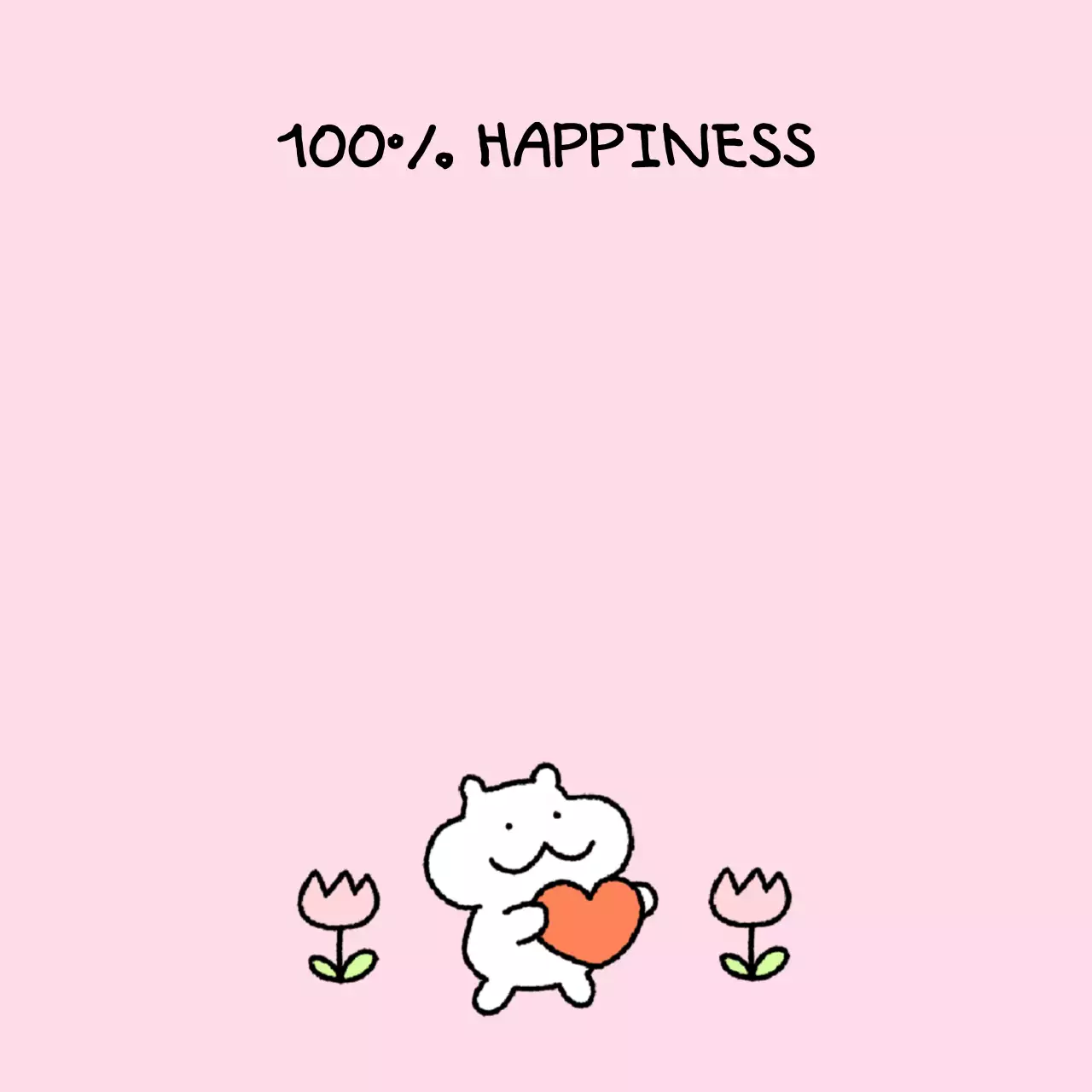 핑크 아기자기한 캐릭터 짤