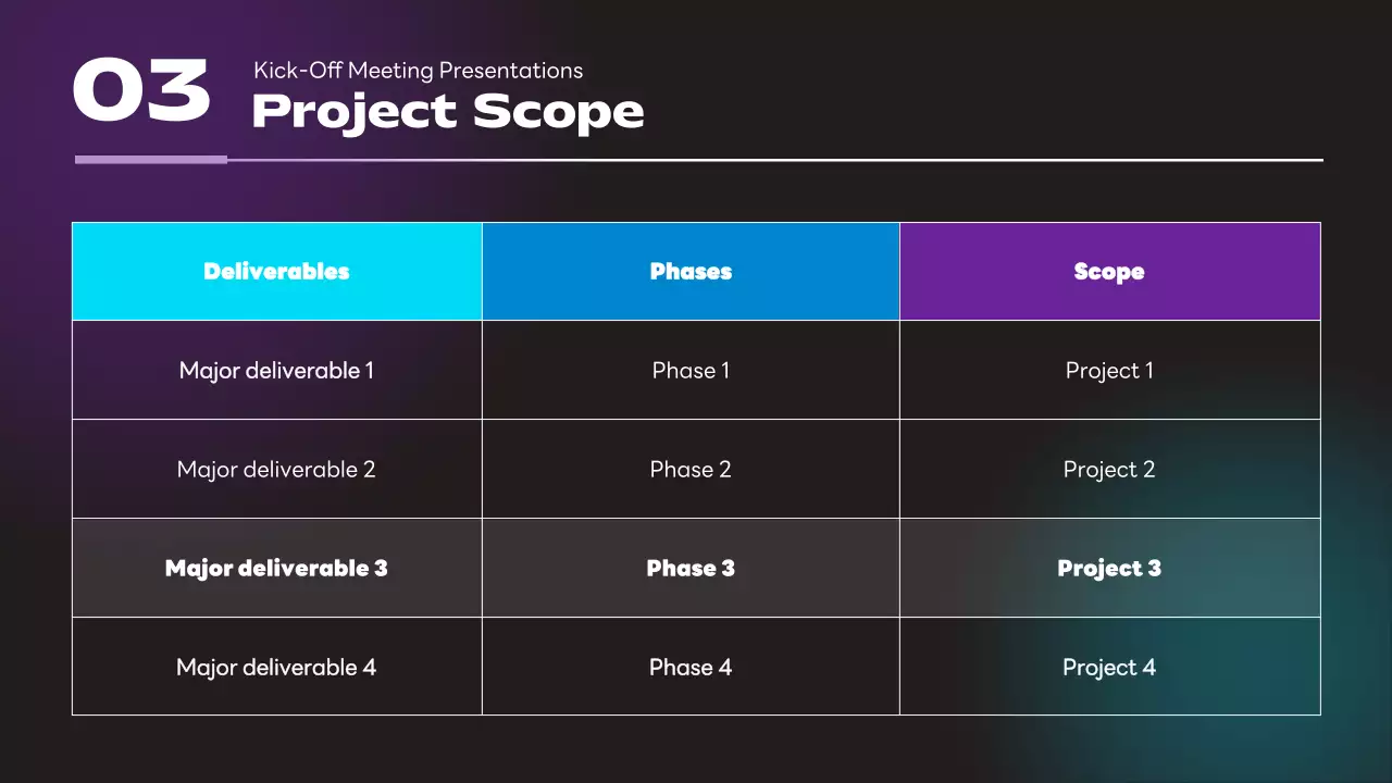 Black Modern Meeting Agenda Presentation
