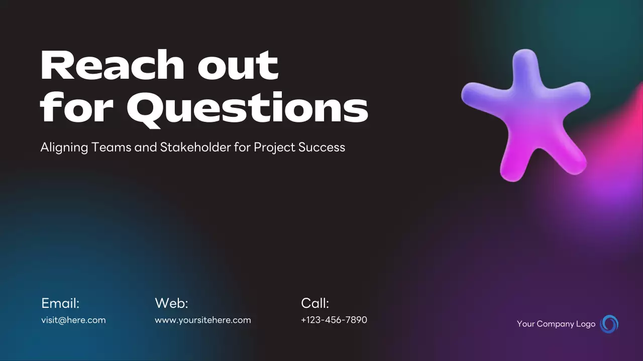 Black Modern Meeting Agenda Presentation