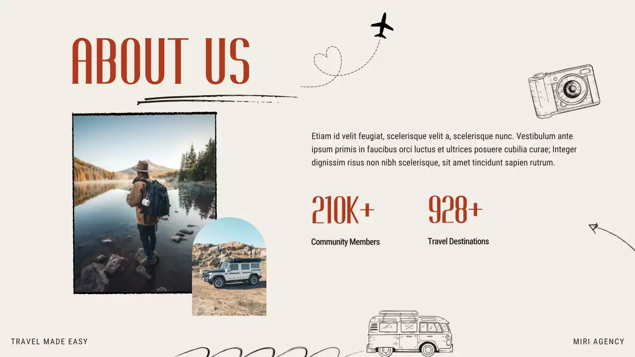 Beige Classic Travel Promotion Presentation