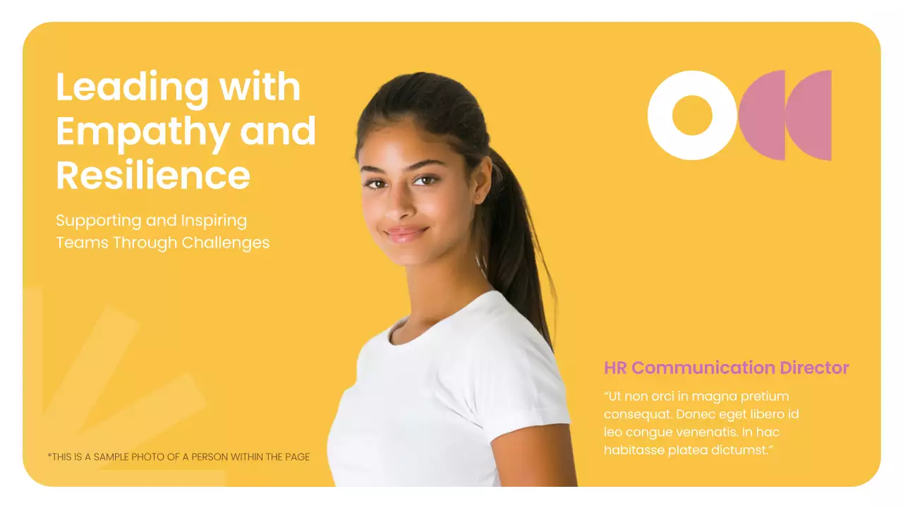 Yellow Professional Leadership Guide Presentation