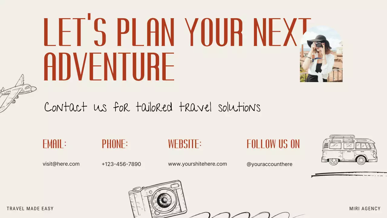 Beige Classic Travel Promotion Presentation