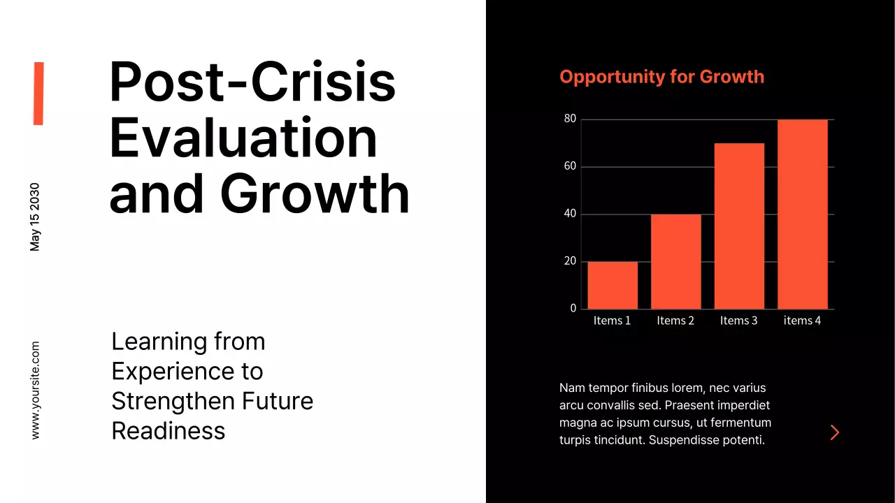 Orange Modern Business Guide Presentation