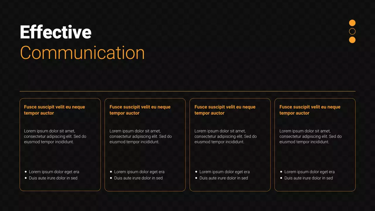 Black Modern Sales Performance Presentation