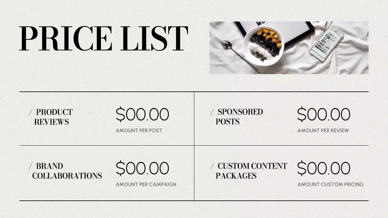 Black Modern Content Portfolio Presentation