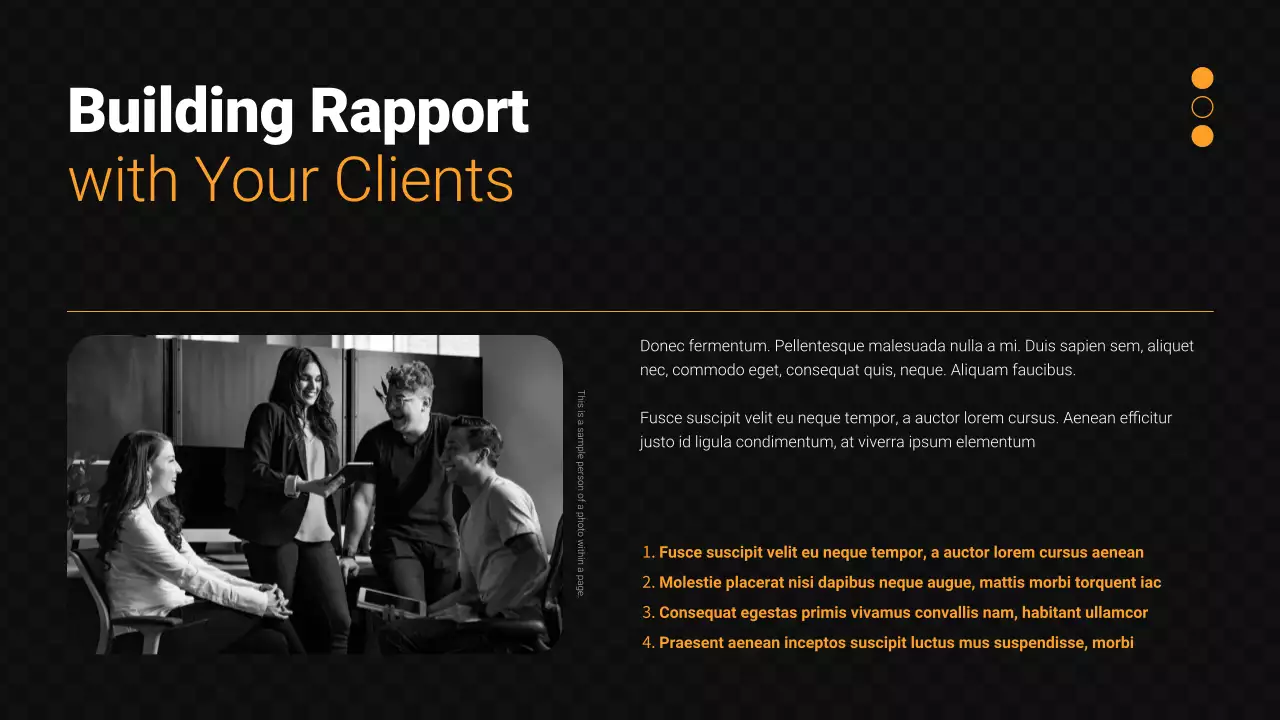 Black Modern Sales Performance Presentation