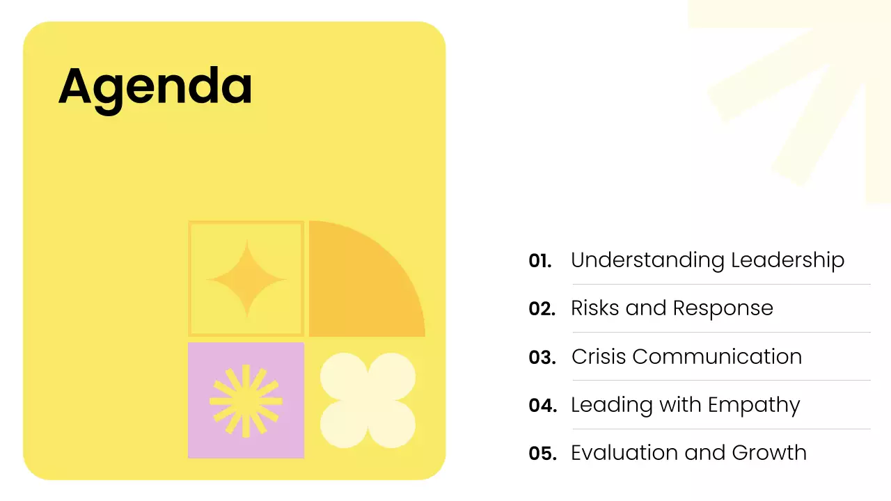 Yellow Professional Leadership Guide Presentation