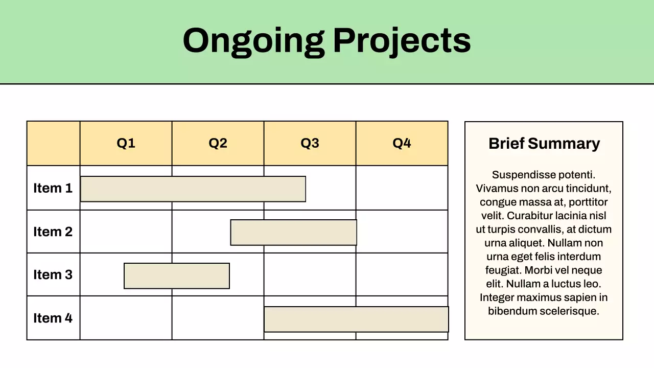 Green Modern Business Presentation