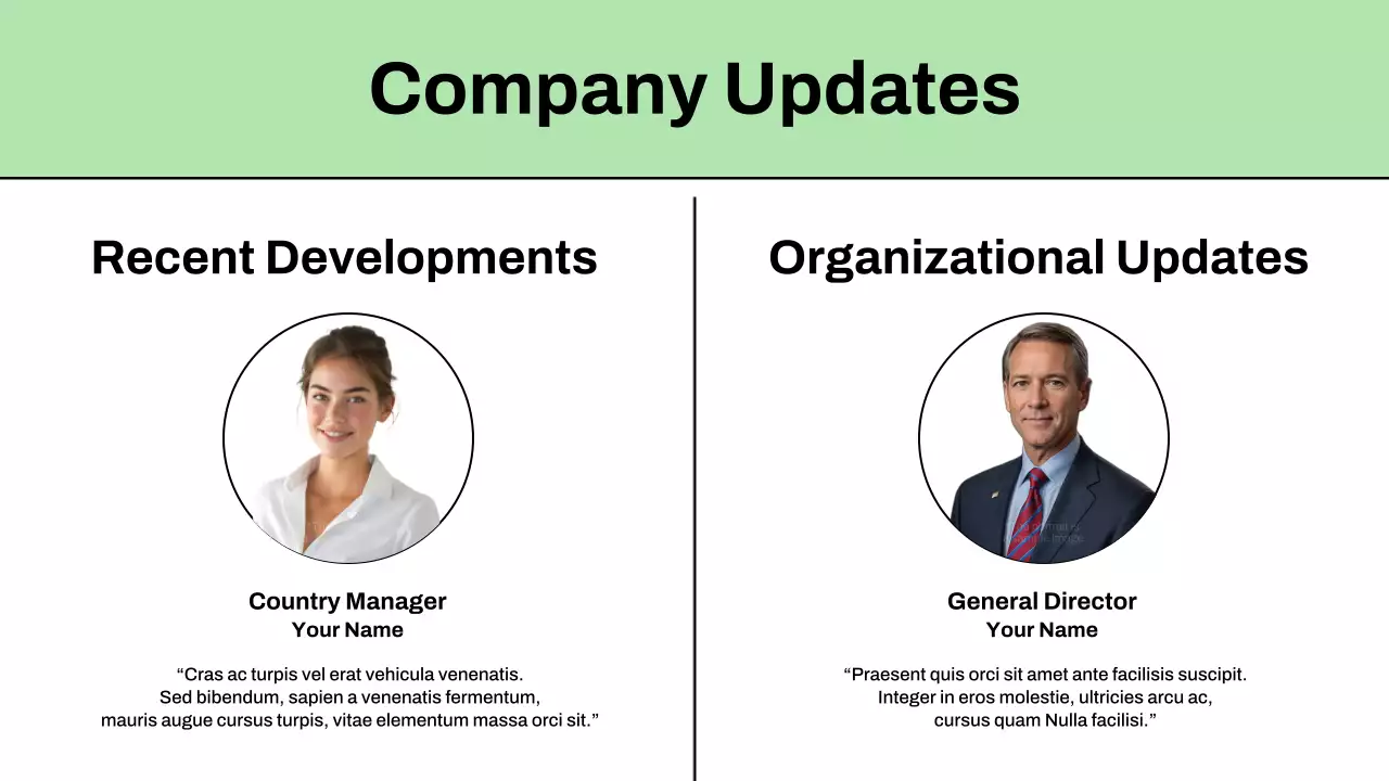 Green Modern Business Presentation