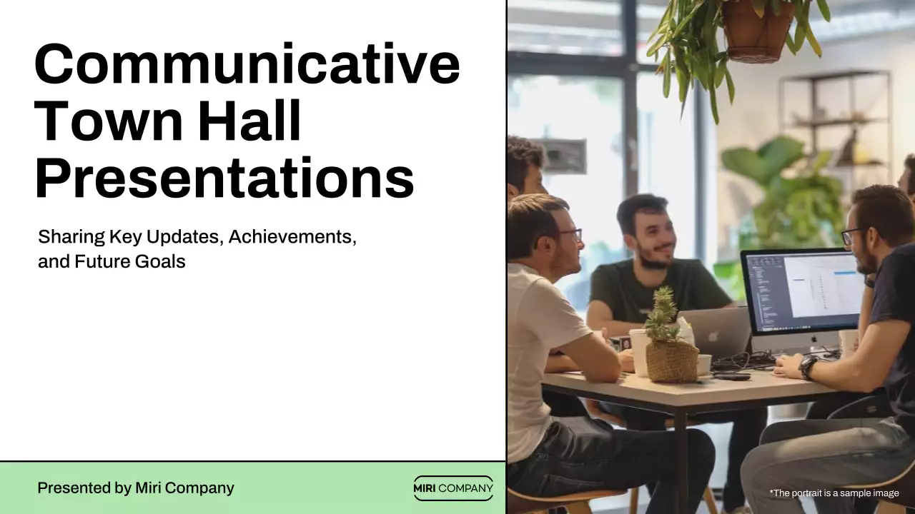 Green Modern Business Presentation