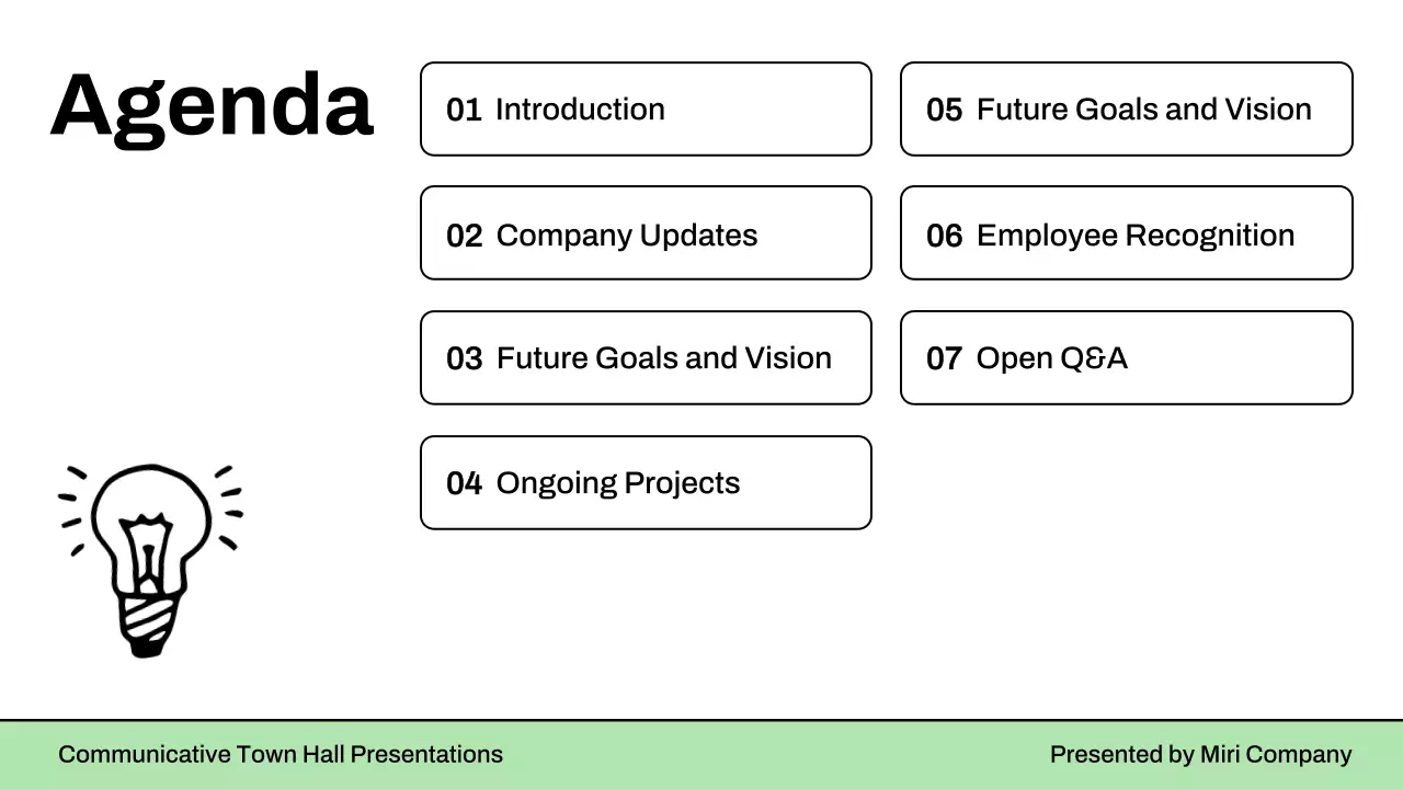 Green Modern Business Presentation