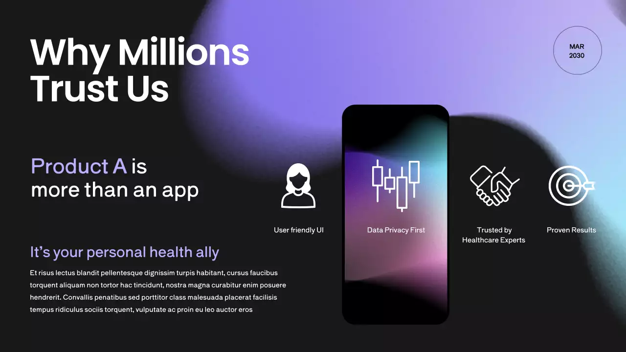 Black Modern Health Promotion Presentation