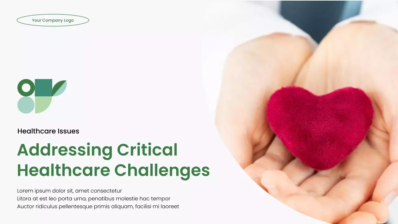 Green Modern Health Presentation