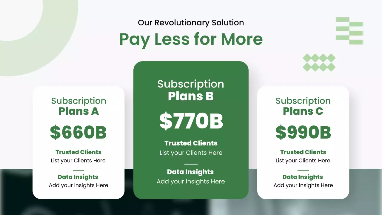 Green Modern Health Presentation