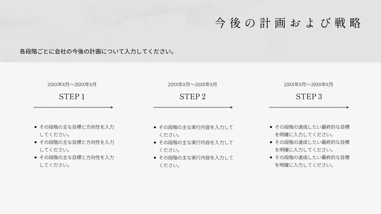 白 シンプル 会社 報告書 プレゼンテーション