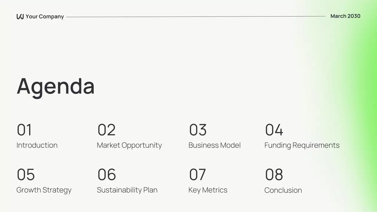 Black Professional Startup Funding Proposal Presentation