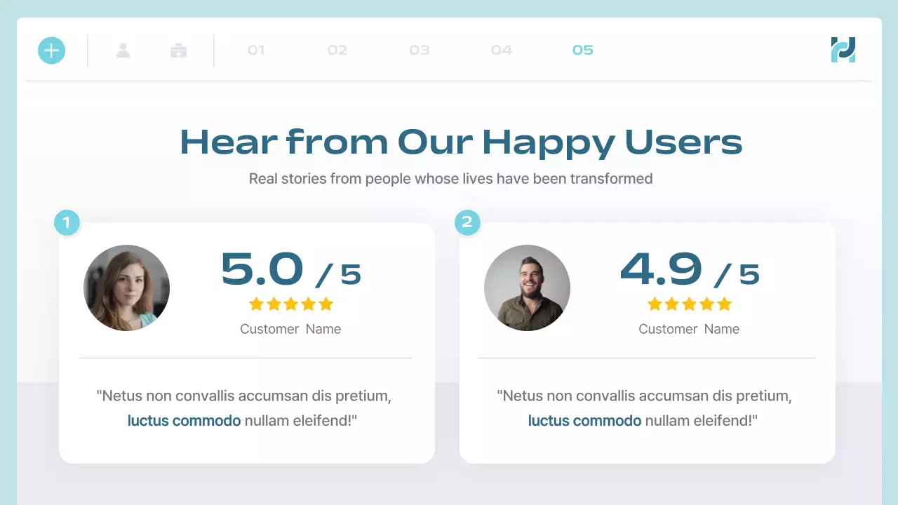 Blue Modern Health Presentation