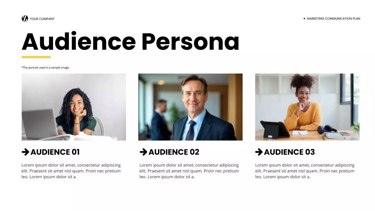 Yellow Modern Marketing Plan Presentation