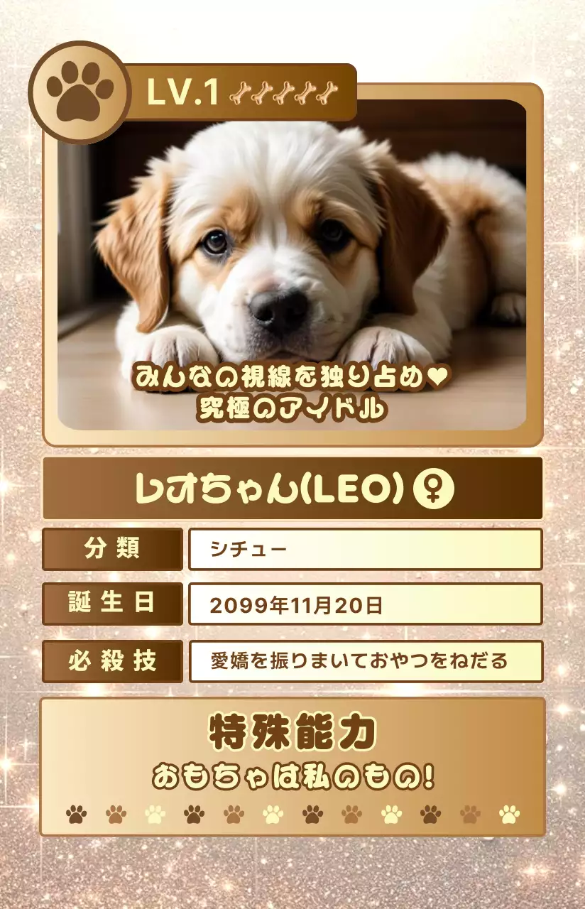 ゴールド おしゃれ グッズ ペットカード トレカ