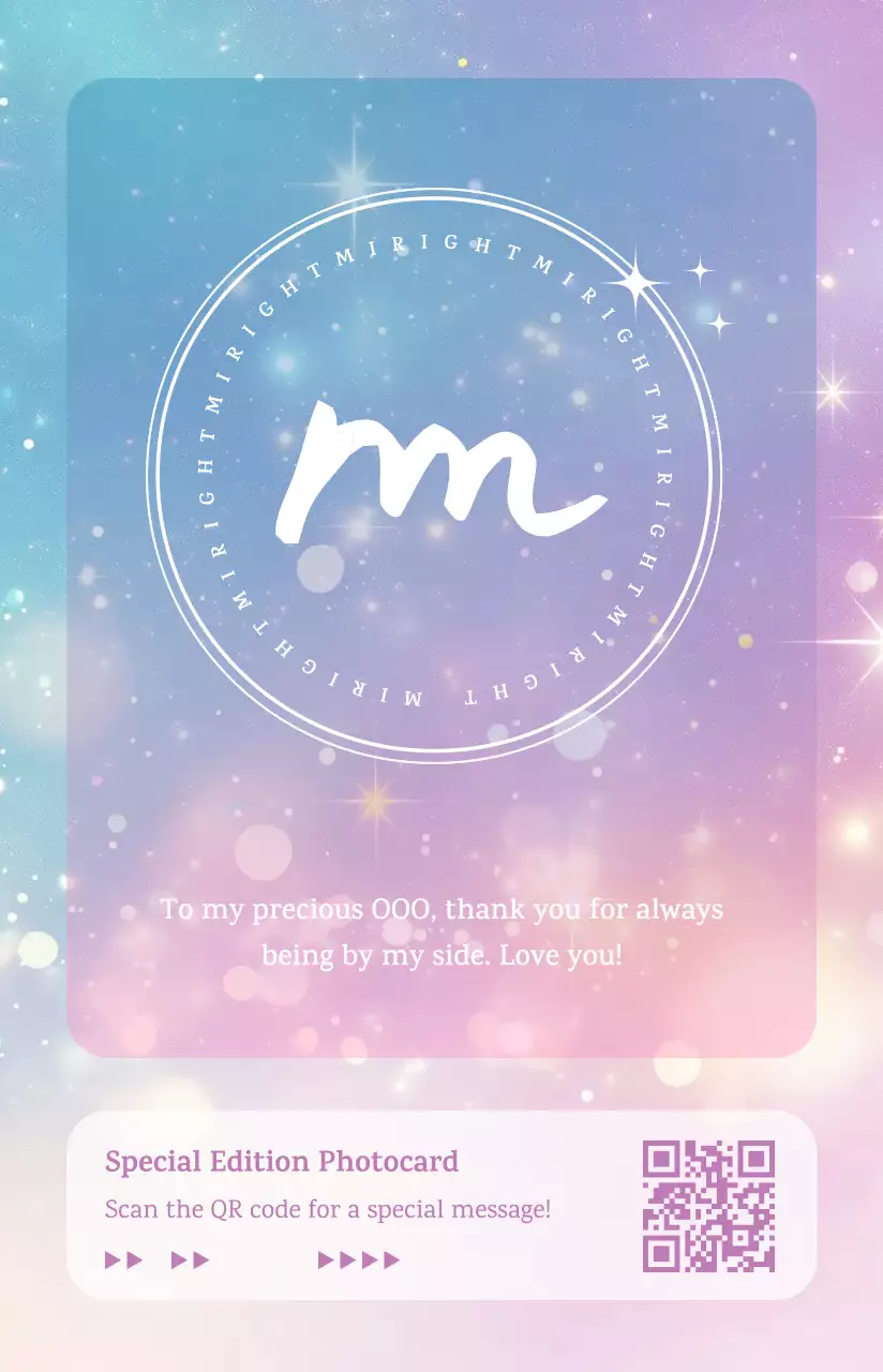 ネオン 洗練された グッズ フォトカード