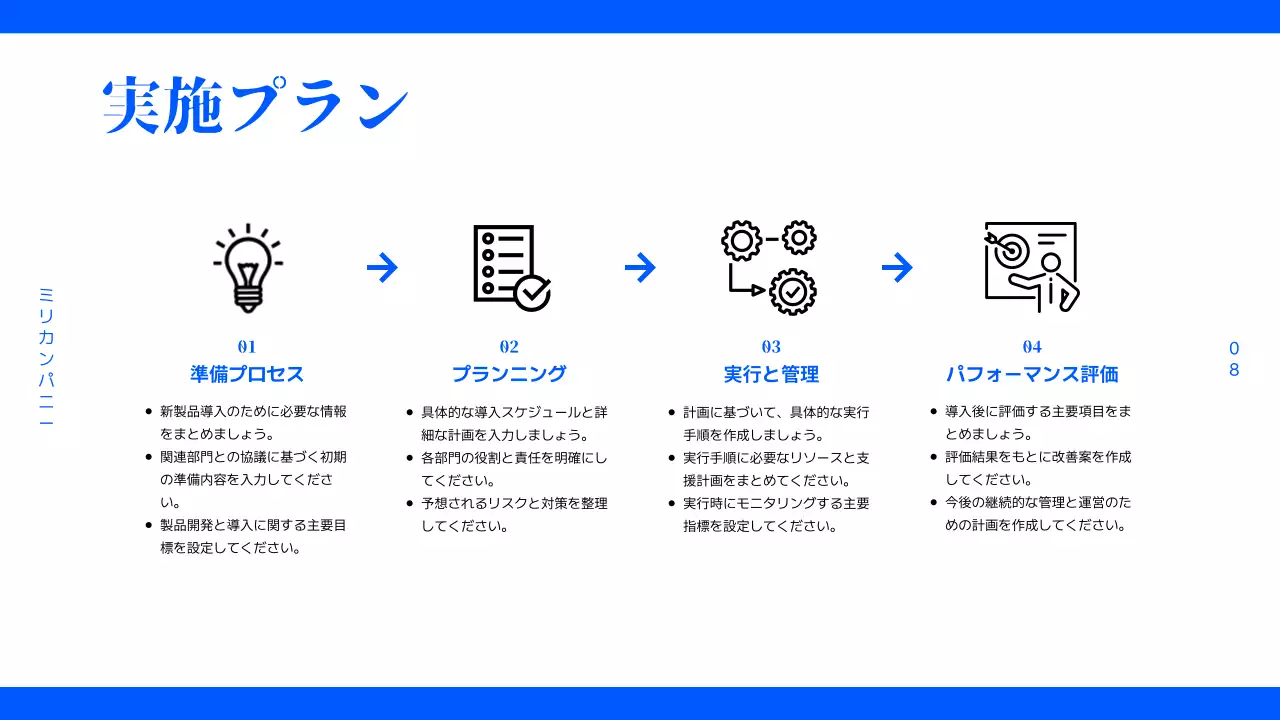 黒 モダン カメラ 提案書 プレゼンテーション